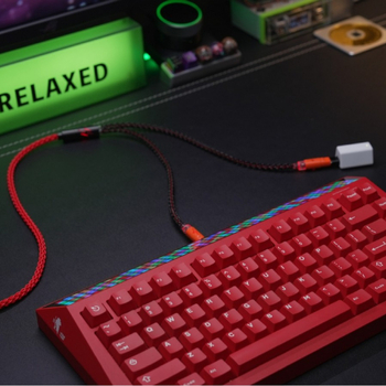 Taustiņu tastatūras kabelis ar 1-2 sadalījumu, gaismas, 10 vadi no monokrystāliska vara, galvenā līnija 1200 mm, zari 300+300 mm, RoHS