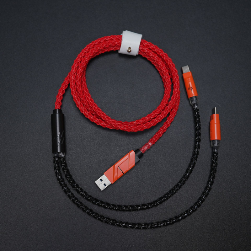 Taustiņu tastatūras kabelis ar 1-2 sadalījumu, gaismas, 10 vadi no monokrystāliska vara, galvenā līnija 1200 mm, zari 300+300 mm, RoHS