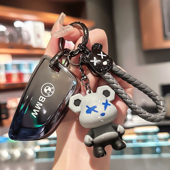 Lixin BMW TPU atslēgas korpuss, saderīgs ar 5. un 3. sēriju (530/320Li), X1/X2/X3, vienkāršs stils