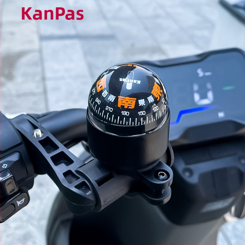 Sõidukompass elektrilise mootorratta jaoks, metallist konstruktsioon, veekindel, tundlik suuna näitaja
