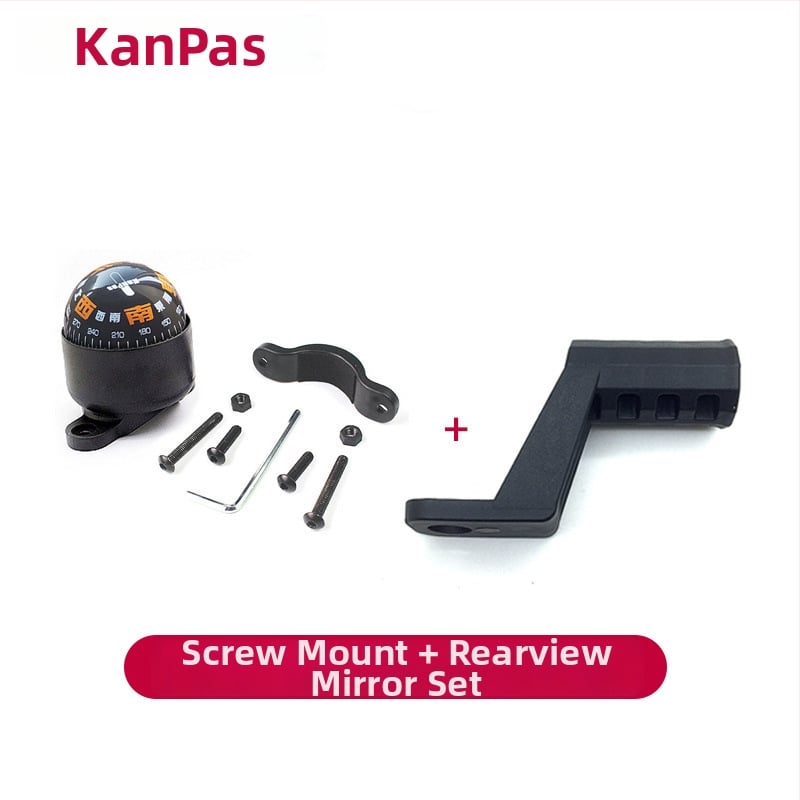 Vairavimo kompasas elektriniam motociklui, metalinė konstrukcija, atsparus vandeniui, jautrus krypties nustatymams