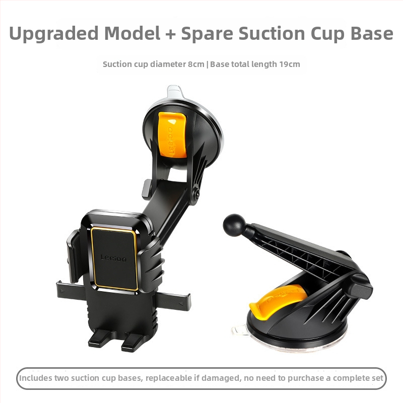 Yiju auto telefona turētājs ekskavatoram ar vakuuma stiprinājumu priekšējā stikla, universāla saderība