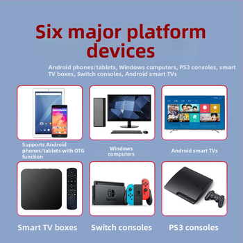 Joystick pre arkádové konzoly, Baolong MN, USB rozhranie, bez vibrácií, OEM