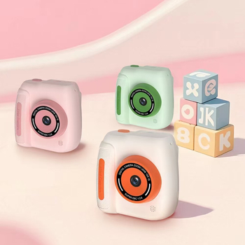 Laste kiirpprintkaamera D102 48MP sensoriga, 2,4-tollise HD LCD-ekraaniga, TF-kaarditugi, 4-tunnine aku tööaeg