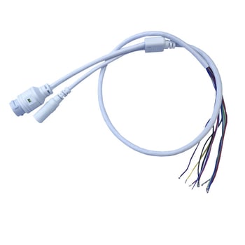 Καλώδιο RJ45 PoE δικτύου για κάμερα CCTV, 11-core, περίβλημα PVC, χρήση ήχου/βίντεο