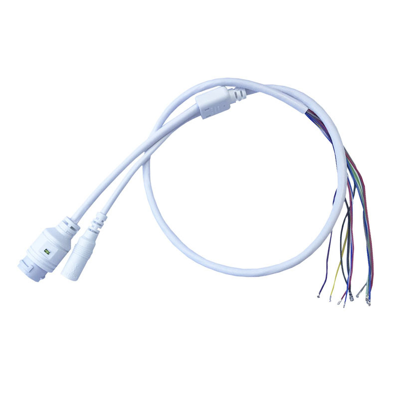 Καλώδιο RJ45 PoE δικτύου για κάμερα CCTV, 11-core, περίβλημα PVC, χρήση ήχου/βίντεο