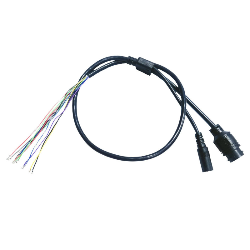 Καλώδιο RJ45 PoE δικτύου για κάμερα CCTV, 11-core, περίβλημα PVC, χρήση ήχου/βίντεο