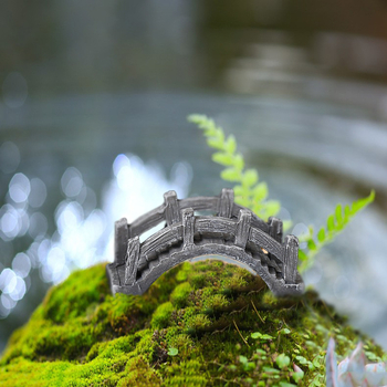 Bagoly bonsai dekoráció — gyanta, karikatúra stílusú állati figura