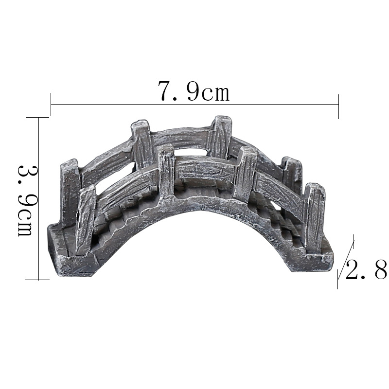 Bagoly bonsai dekoráció — gyanta, karikatúra stílusú állati figura