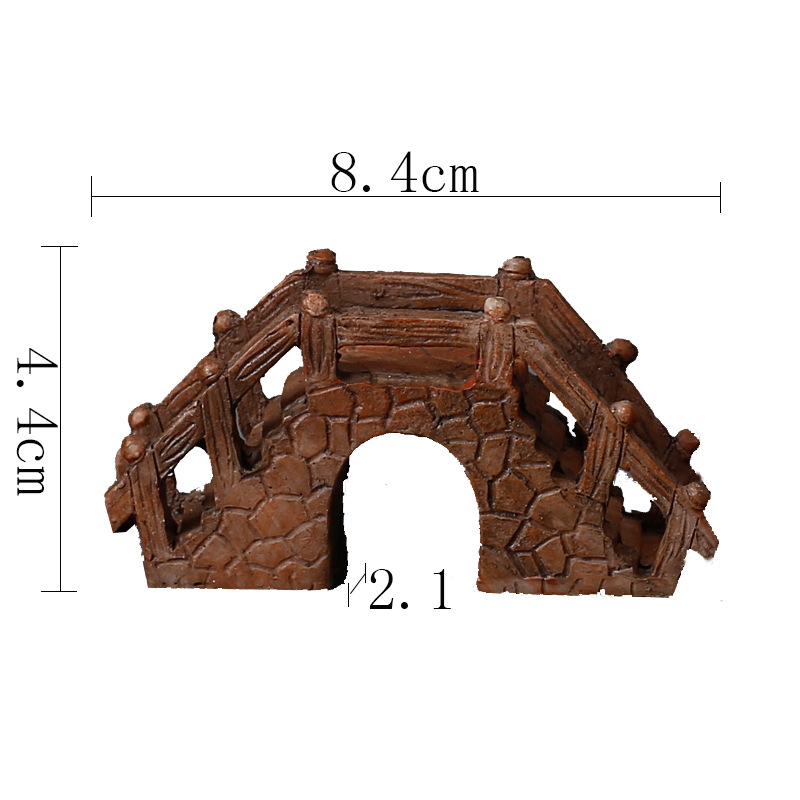 Bagoly bonsai dekoráció — gyanta, karikatúra stílusú állati figura