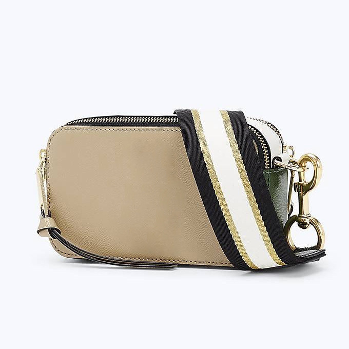 PU mala kvadratna crossbody torba sa zatvaračem, vodoravnog oblika, s jednim remenom, unutarnja džep s zipom, džep za telefon, džep za osobnu iskaznicu