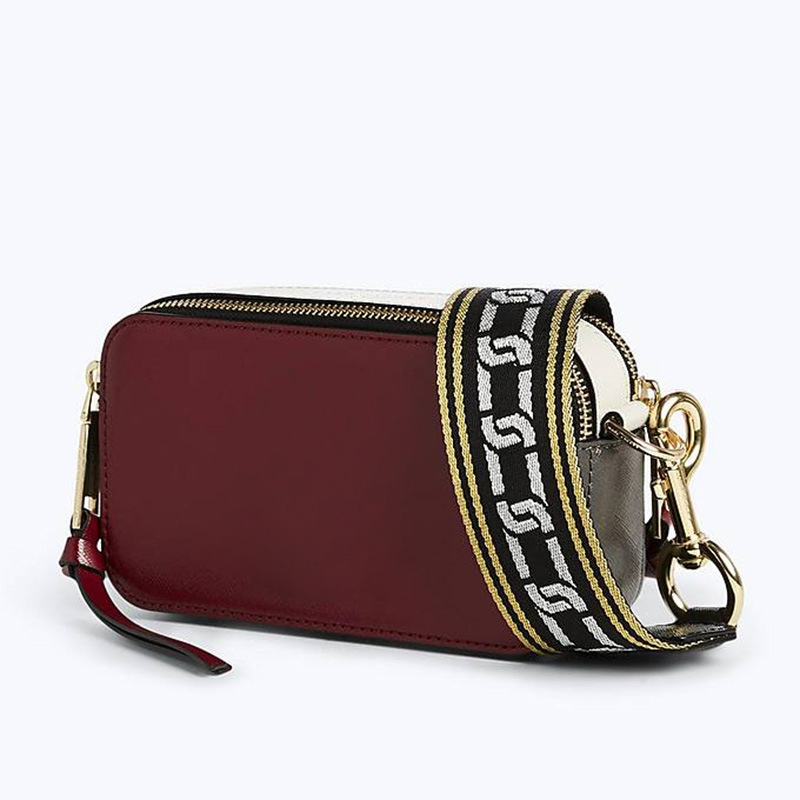 PU mala kvadratna crossbody torba sa zatvaračem, vodoravnog oblika, s jednim remenom, unutarnja džep s zipom, džep za telefon, džep za osobnu iskaznicu