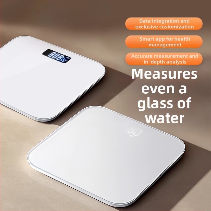 Cântar de greutate cu alimentare USB reîncărcabilă, capacitate 180 kg, stil simplu-lux, 10 bucăți în cutie
