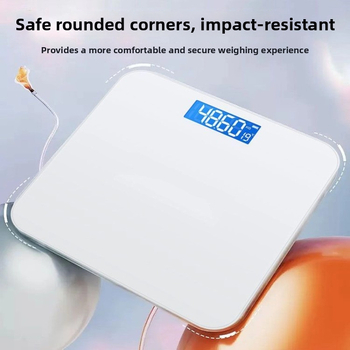 Cântar de greutate corporală cu funcție de măsurare a grăsimii corporale - Cântar digital pentru uz casnic pentru adulți (Brand Friendly; Origine Yiwu; Stil Simplu)