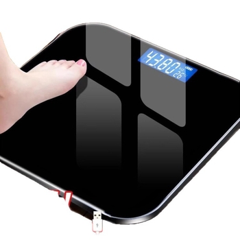 Cântar de greutate corporală cu funcție de măsurare a grăsimii corporale - Cântar digital pentru uz casnic pentru adulți (Brand Friendly; Origine Yiwu; Stil Simplu)