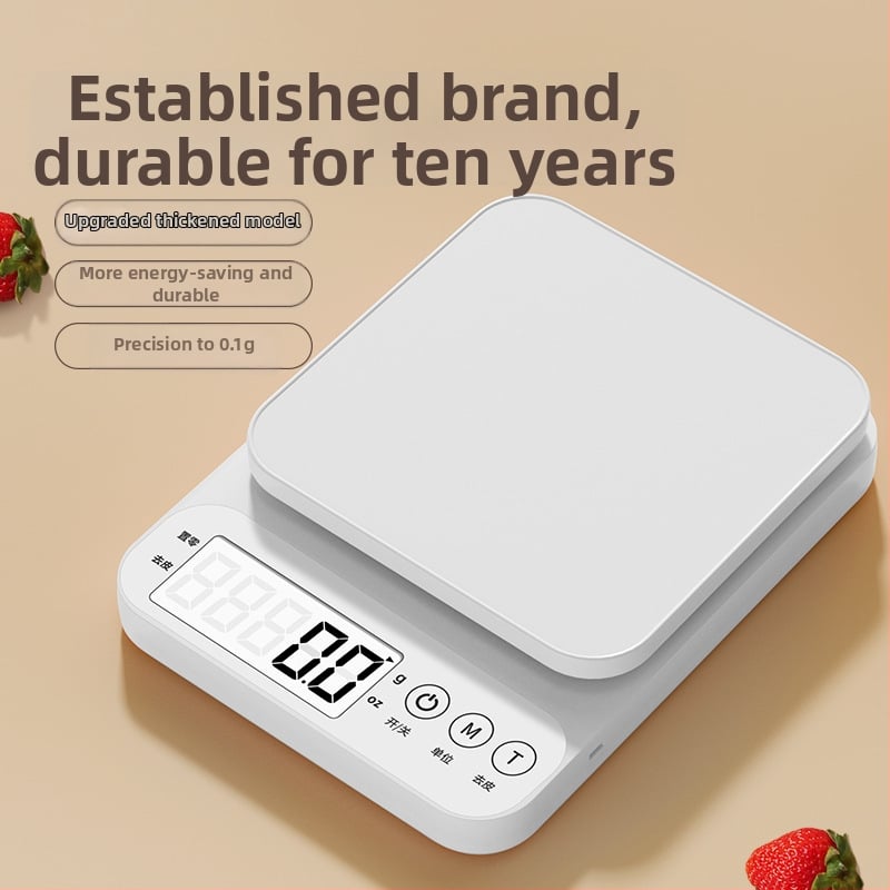 Elektronikus konyhai mérleg, nagy pontosságú sütéshez és élelmiszerekhez, modell 100