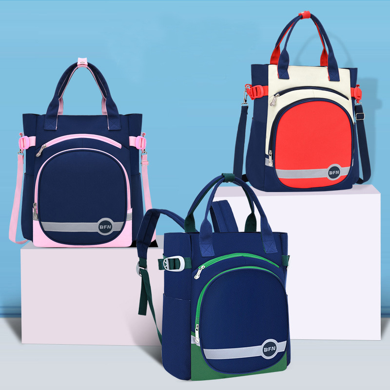 Három az egyben iskolai hátizsák, ultra könnyű és összecsukható, Oxford anyagból, nylon bélés, uniszex általános iskola