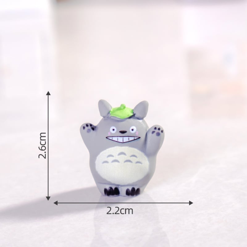 Chinchilla gyanta dekorfigura Defan — eredeti dizájn, dekoratív gyanta az asztalra (MAP 123)