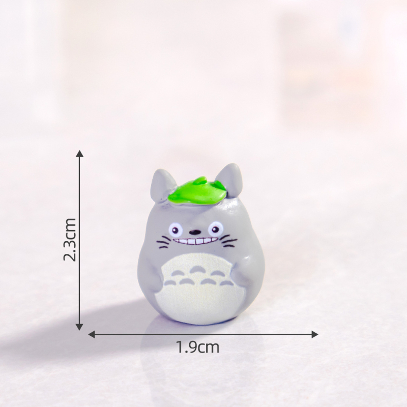 Chinchilla gyanta dekorfigura Defan — eredeti dizájn, dekoratív gyanta az asztalra (MAP 123)