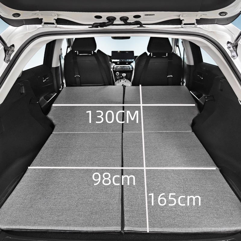 SUV aizmugures bagāžnieka matracis, saliekams ceļojumu gultas matracis, universāla saderība, automātiska uzpūšana, ātra uzpūšana, vienai personai
