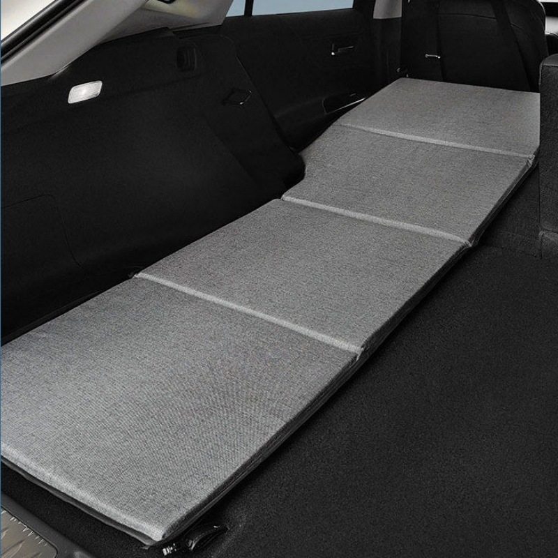 SUV aizmugures bagāžnieka matracis, saliekams ceļojumu gultas matracis, universāla saderība, automātiska uzpūšana, ātra uzpūšana, vienai personai