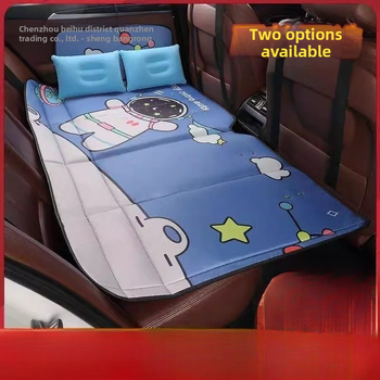 Zadné sedadlo auta - Sklopný cestovný matrac na spanie, automatické nafúknutie, umelá koža, univerzálna kompatibilita
