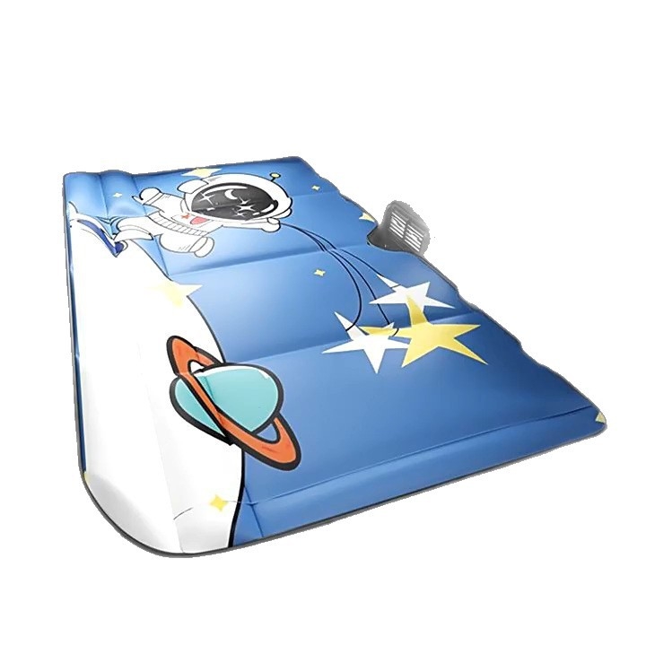 Zadné sedadlo auta - Sklopný cestovný matrac na spanie, automatické nafúknutie, umelá koža, univerzálna kompatibilita