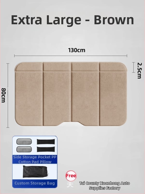 Saltea de dormit pentru mașină – pliabil, umflare automată, Model HX-CD004, Greutate 1,9 kg, Capacitate maximă 150 kg