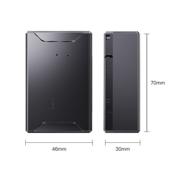 4G auto GPS tracker s točnošću GPS 5 m, 45-dnevnim vijekom baterije, pohranjivanje u oblaku i upozorenja