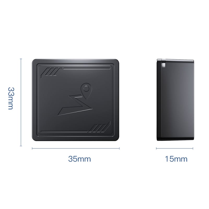 4G auto GPS tracker s točnošću GPS 5 m, 45-dnevnim vijekom baterije, pohranjivanje u oblaku i upozorenja