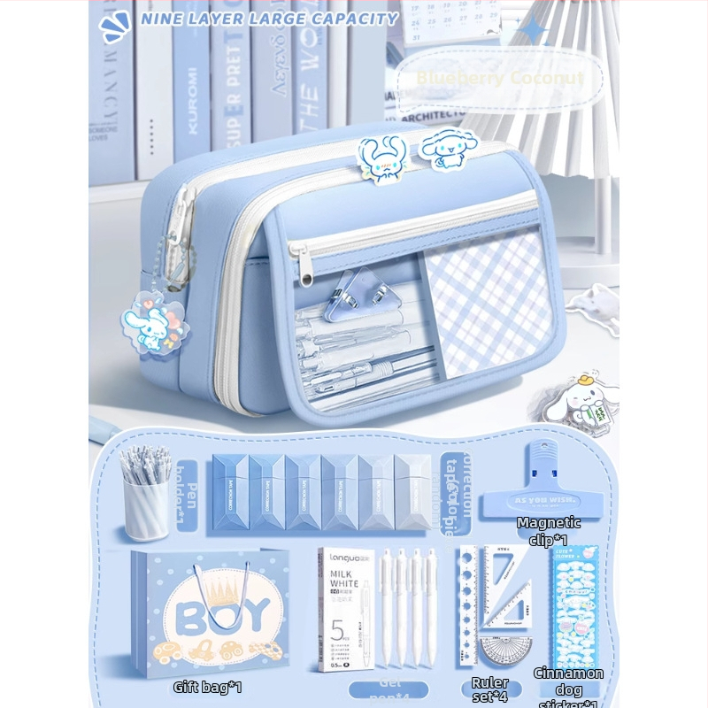 Meiteņu pildspalu maciņš – Oxford materiāls, korejas versijas stils (Zīmols: Other, Bez IP tiesībām)