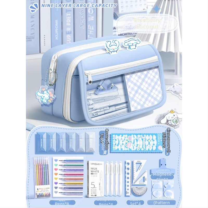 Meiteņu pildspalu maciņš – Oxford materiāls, korejas versijas stils (Zīmols: Other, Bez IP tiesībām)