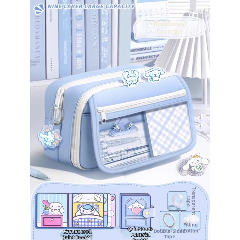 Meiteņu pildspalu maciņš – Oxford materiāls, korejas versijas stils (Zīmols: Other, Bez IP tiesībām)