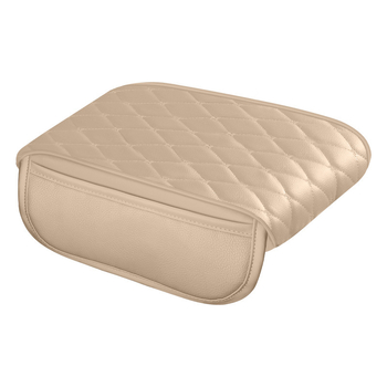 Universāls ādas rokas balsts ar sānu kabatām, memory foam, pielāgota apstrāde