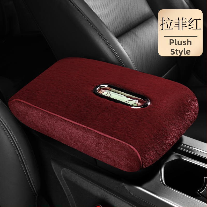 Universāls ādas rokas balsts ar sānu kabatām, memory foam, pielāgota apstrāde