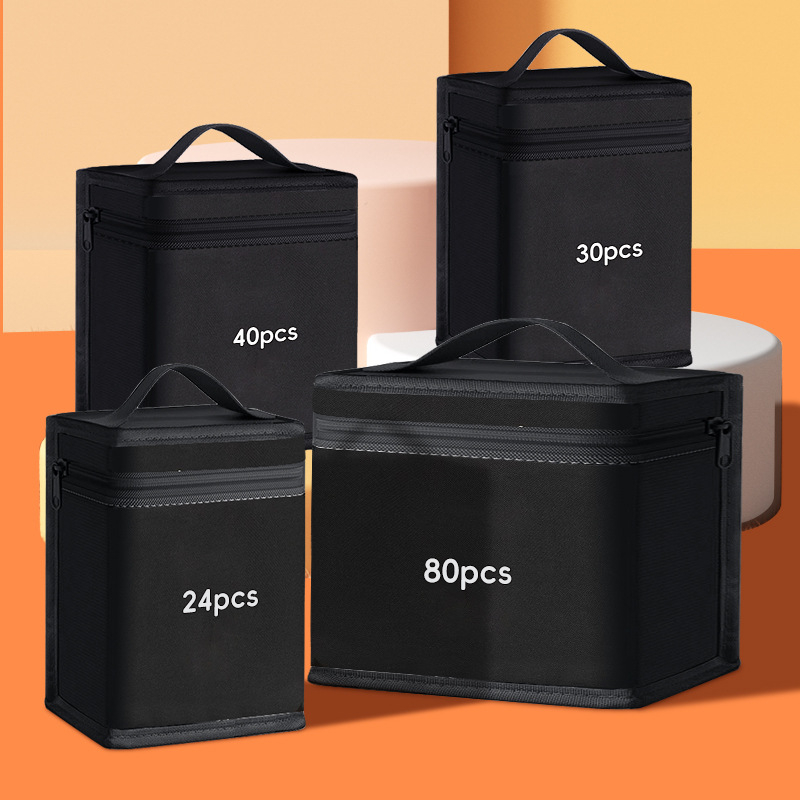 Marķieru soma no Oxford auduma, universāla skolēniem, ar roku zīmēta stila