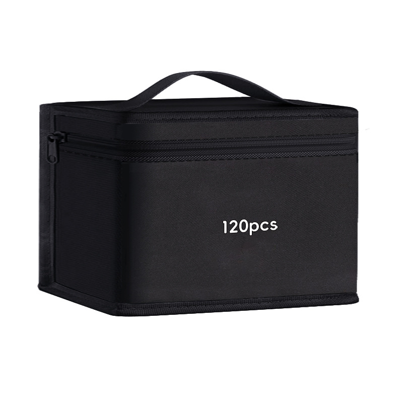 Marķieru soma no Oxford auduma, universāla skolēniem, ar roku zīmēta stila