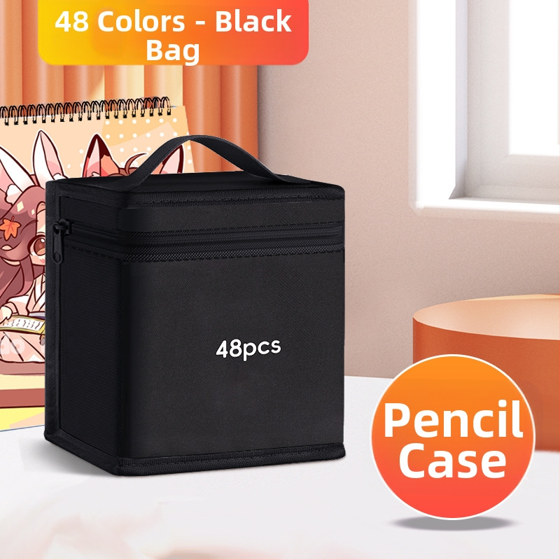 Marķieru soma no Oxford auduma, universāla skolēniem, ar roku zīmēta stila