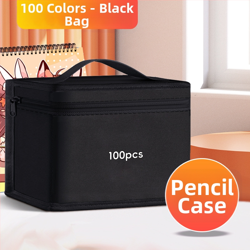 Marķieru soma no Oxford auduma, universāla skolēniem, ar roku zīmēta stila