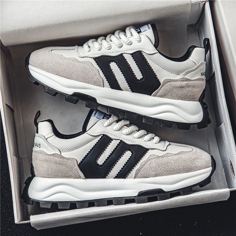 Vīriešu loaferi ar tīkla augšdaļu, punktveida purns, šņorēšana ar auklām, latex iekšējā odere, gumijas zole