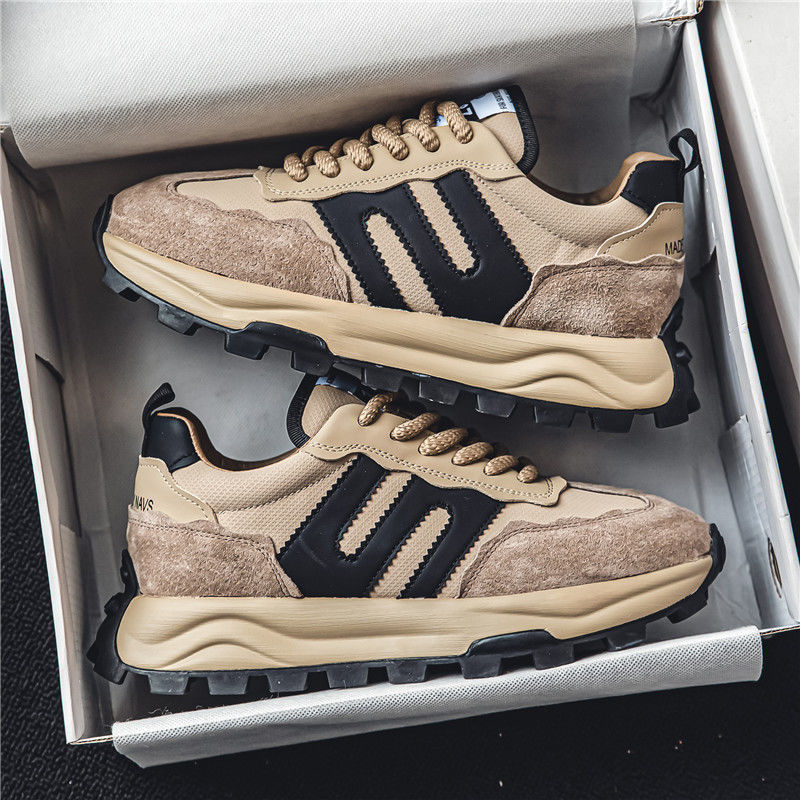 Vīriešu loaferi ar tīkla augšdaļu, punktveida purns, šņorēšana ar auklām, latex iekšējā odere, gumijas zole