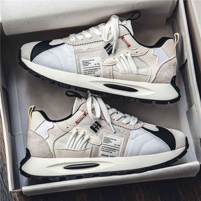 Vīriešu loaferi ar tīkla augšdaļu, punktveida purns, šņorēšana ar auklām, latex iekšējā odere, gumijas zole