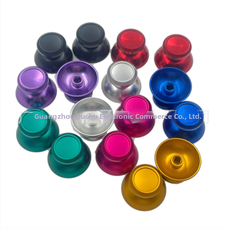 Kovové krytky joysticku s hubovou hlavou pre PS4, Xbox One a Switch Pro ovládače