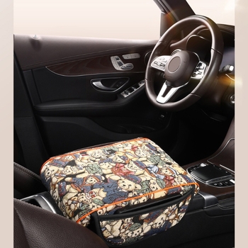 3D auduma rokas balsta spilvens, universāls automašīnas interjers Tianchen zīmols, centrālais uzglabāšanas spilvens