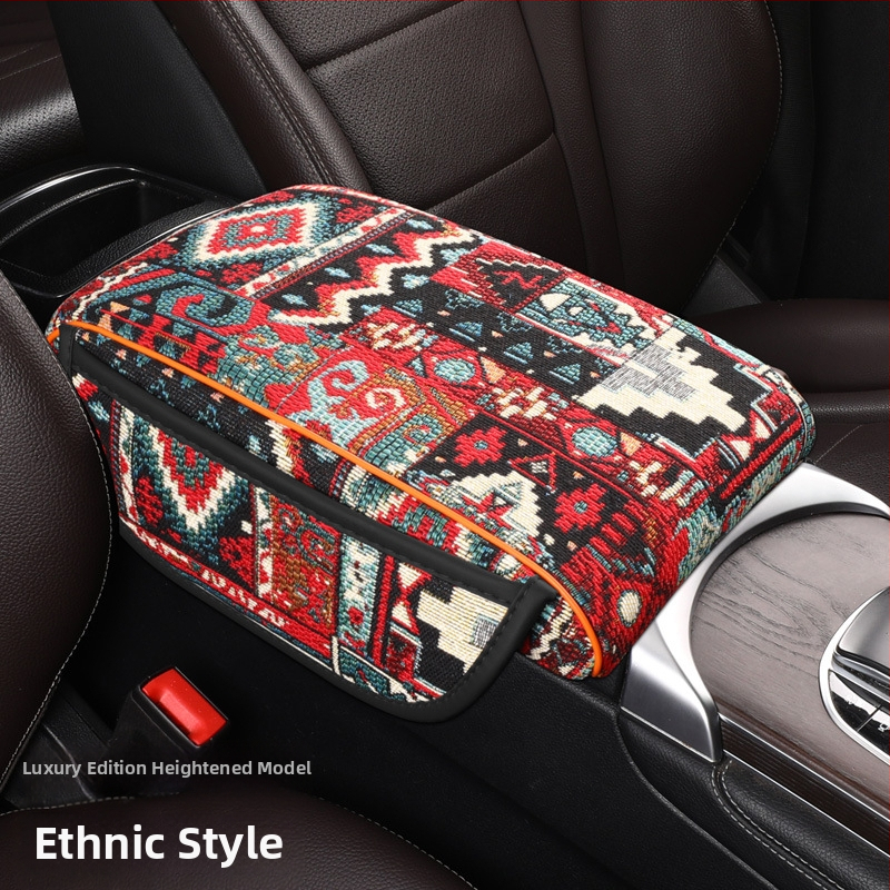 3D auduma rokas balsta spilvens, universāls automašīnas interjers Tianchen zīmols, centrālais uzglabāšanas spilvens