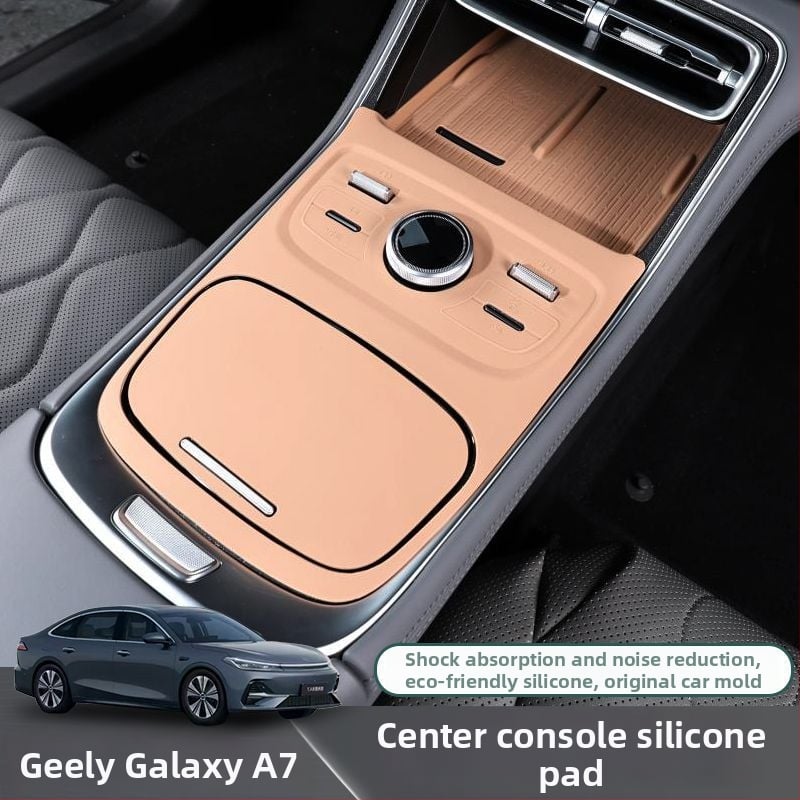 Silikona paliktnis pudelēm turētājam centrālajā konsolē automašīnai ar bezvadu uzlādi – interjera dekora piederums (autorizēts privātais zīmols)