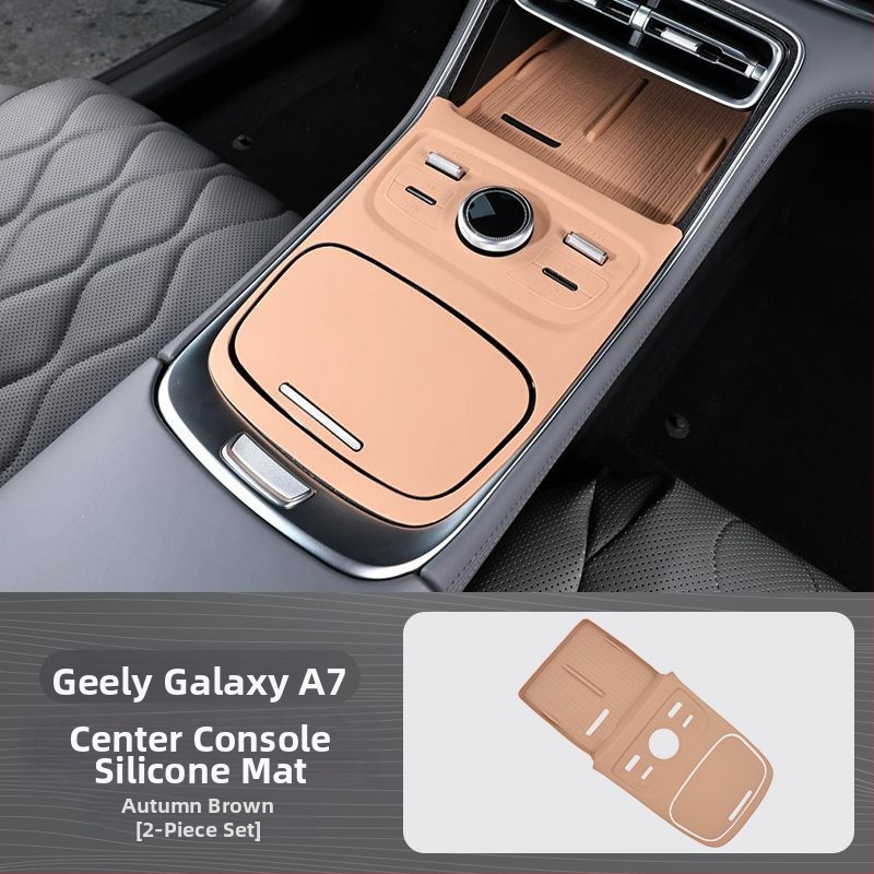 Silikona paliktnis pudelēm turētājam centrālajā konsolē automašīnai ar bezvadu uzlādi – interjera dekora piederums (autorizēts privātais zīmols)