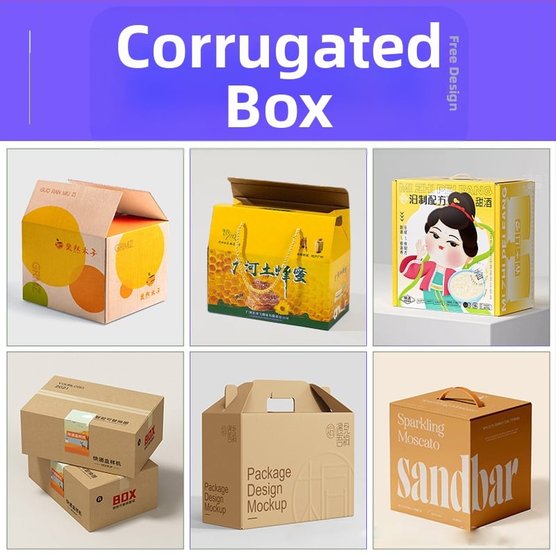 Персонализирана крафт кутия за опаковки с сгъваема конструкция, 350 gsm хартия, горещо щамповане, сребърно щамповане, UV печат и релеф — Tianli