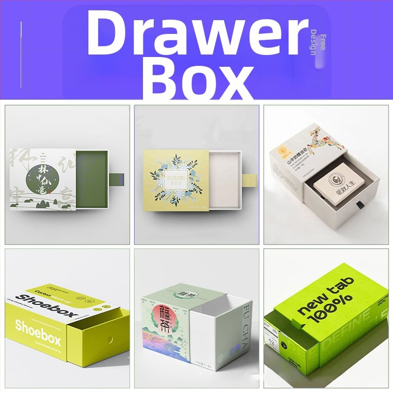 Персонализирана крафт кутия за опаковки с сгъваема конструкция, 350 gsm хартия, горещо щамповане, сребърно щамповане, UV печат и релеф — Tianli