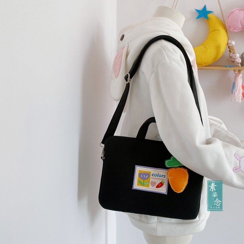 Geantă pentru tabletă cu design de nișă și pernă de protecție internă, material poliester, unisex, primăvara 2023, marcă neutră